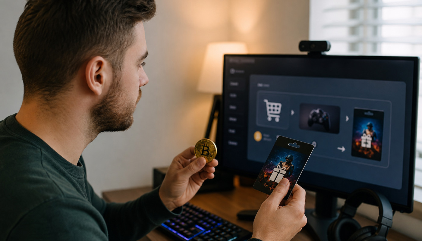 How To Use Cryptocurrency For Purchasing Gaming Gift Cards